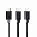 MaGeek (3-Pack)(3.3ft) USB Type C to USB 2.0 Cables for Samsung Galaxy S8,S8 Plus, Nexus 6P, LG G6, new MacBook, Google Pixel XL,OnePlus2 and more (Black)