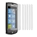 LG E900 OPTIMUS 7 SCREEN PROTECTOR / GUARD / COVER / SHIELD / FILM, 6-IN-1 SET
