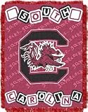 South Carolina Gamecocks USC NCAA 36" X 48" Woven Baby Throw Blanket