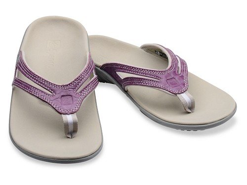 Spenco Quartet Select Women's Leather Flip Flops