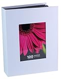 IMAGE OF Capri Photo Album, Holds 100 5-Inch by7-Inch Photos, White