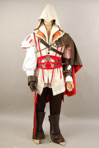 Assassin's Creed 2 Ii Ezio Cosplay Costume Outfit