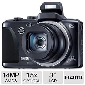 GE G100-BK Power PRO Series HD Digital Came Bundle