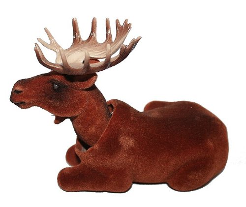 Mountain Moose Bobble Head Bobbing Doll