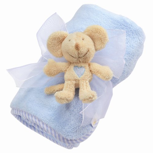 Fehn 090710 Kuscheldecke Lillebi, blau Preisvergleich