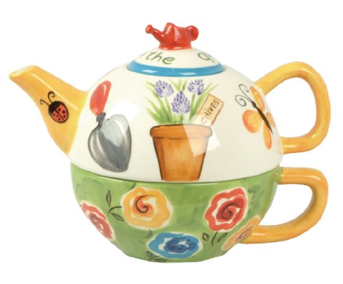 "Price & Kensington Tea-For-One, Teatime Gardening Design" "Price & Kensington Tea-For-One, Teatime Gardening Design"