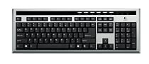 Logitech UltraX Premium Keyboard - Keyboard - USB - UK - OEM