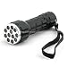 12 UV Ultra Violet 395 nm LED Flashlight 1 AA Black Light, 7203UV395