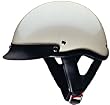 HCI-100- White Pearl Motorcycle/Scooter Half Helmet (X-Large)
