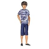 Barbie Ken Fashionistas Ryan Doll - Purple T-Shirt & Shorts