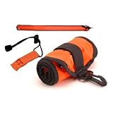 6 ft Scuba Diving Dive Signal / Marker Tube with Inflator, (safety sausage)
