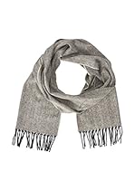 Cesare Gatti Bufanda Seda (Blanco / Negro)