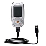 Classic Straight USB Cable for the Samsung SGH-E350 with Power Hot Sync and Charge capabilities - Gomadic Brand w/ TipExchange Technology