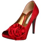 Pura Lopez Women's N604 Peep Toe Pump