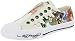 ED HARDY Christian Audigier Womens Low Rise Canvas Barcelona Shoes Sneakers Off White