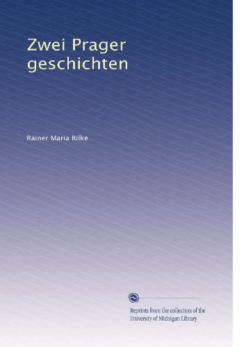 Zwei Prager geschichten (German Edition)