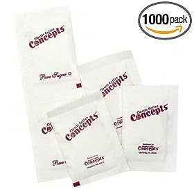 Individual Sugar Packs, 1000 CT by Classic Coffee Concepts, Inc