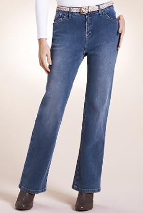 Per Una Roma Bootcut Denim Jeans with Belt