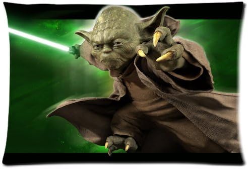 Star Wars yoda Pillowcase Custom Rectangle Pillow Cases 20x30 (one side)