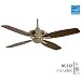 Minka-Aire Fan F513-BN 52" New Era Traditional Energy Star Brushed Nickel Ceiling Fan w/ Remote