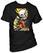 Ghost Rider Mens Black T-shirt