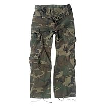 Camouflage Vintage Paratrooper Fatigues Cargo Pants (More Colors Available)