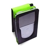 Pleiades Flip Leather Case for iPod classic/Greenの画像
