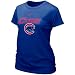 Womens Chicago Cubs Royal Blue MLB Dri-FIT Graphic Performance Tshirt
