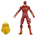 Search : Marvel Legends 2007 Exclusive Nemesis Series 6 Inch Tall Action Figure - Variant Red Costume DAREDEVIL with Nunchakus and Nemesis Lower Torso