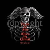 Dead To Sin skull - Christian and Religious Premium T-Shirt