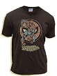 Junk Food The Amazing Spiderman Circle Black Wash Adult T-Shirt Tee