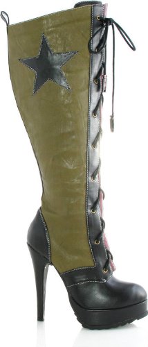 Militia Adult Boots - 9 Adult Women's 9