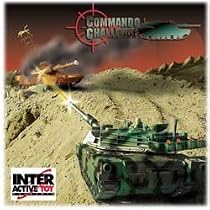 Commando Challenge 2 Wireless Remote Control Laser Combat Battle Tanks
