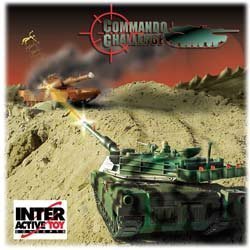 Commando Challenge 2 Wireless Remote Control Laser Combat Battle Tanks