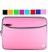 Neoprene Sleeve for Gateway 10.1" 11.6" 14" 15.4 Inch Notebook Sleeve Gateway T Gateway LT Gateway M Series Netbook Sleeve (10.1", Dual Pocket Pink)