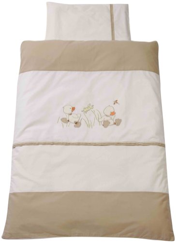 Easy Baby 410-43 Bettw&auml;sche 100/135 cm Funny Duck