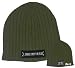 Search : Linkin Park army green beanie embroidered 'Silver Weld' knit hat