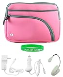 5n1 Non-OEM Amazon Kindle DX 9.7 Tri-Pocket Sleeve Case -