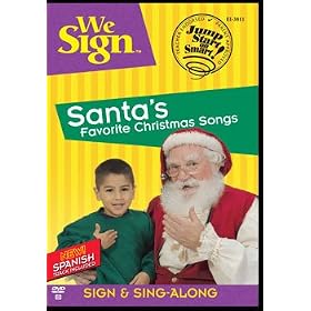 Santa's Favorite Christmas Songs (We Sign DVD) by Educational Insights