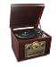 Steepletone Chichester Nostalgia Record Player With Radio, C