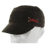 Adidas Men's Stealth Military Beanie, Espresso, One Size