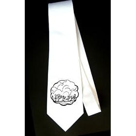 Party Decoration Necktie with cactus, view, 