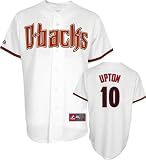 Justin Upton Youth Arizona Diamondbacks Home White Replica Jersey