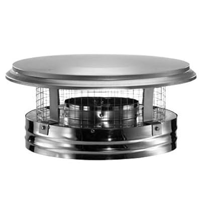 Chimney 69855 8 in. Dura-Vent Dura-plus Chimney Cap- Stainless