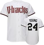Chris B. Young Arizona Diamondbacks Home White MLB Replica Jersey