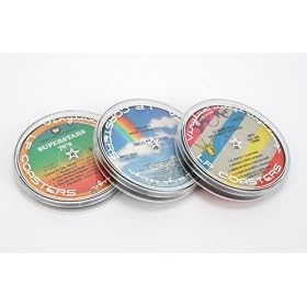 Album Record Label Coasters - Set of 6