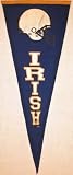 Notre Dame Vert Helmet/Irish - Traditions College Pennant