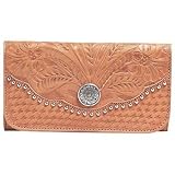 American West Frontier Ladies Tri-Fold Wallet