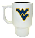 NCAA West Virginia University 17-Ounce Classic Series Ceramic Travel Mug