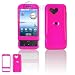 Hot Pink Snap-On Hard Cover Case Cell Phone Protector for HTC Google G1 Dream